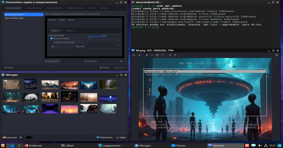 Foto do meu computador.